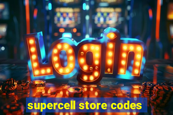 supercell store codes